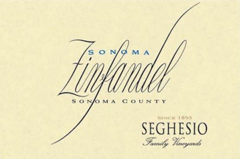 Seghesio Sonoma Zinfandel (375ML half-bottle) 2017 Front Label