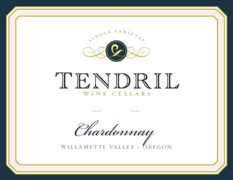 Tendril Chardonnay 2015 Front Label