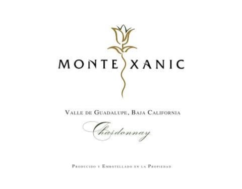 Flat front label of wine