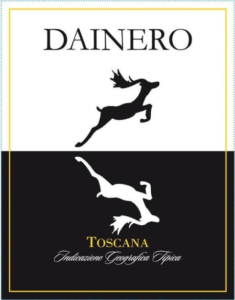 Castiglion del Bosco Dainero 2018 Front Label