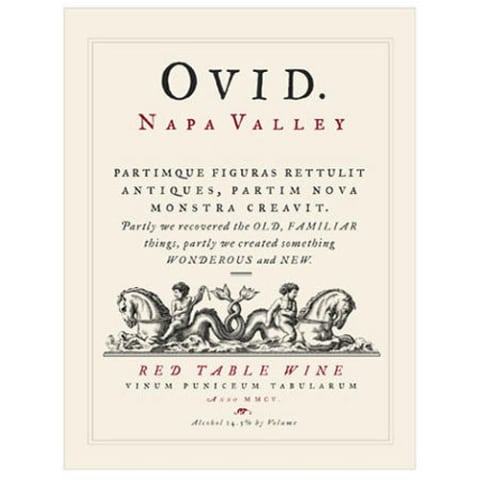 OVID (1.5 Liter Magnum) 2009 Front Label