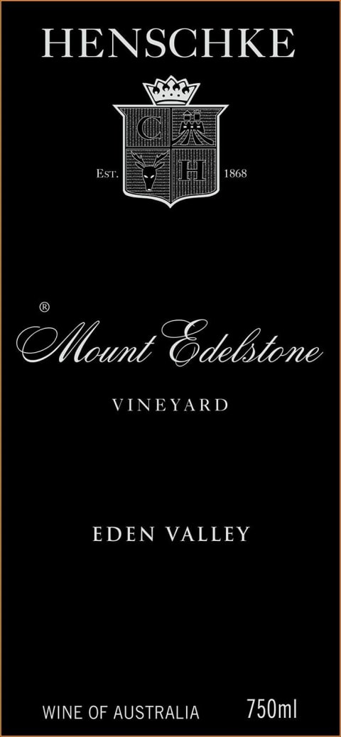 Henschke Mount Edelstone Shiraz 2016 Front Label