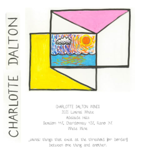 Charlotte Dalton Liminal White 2021 Front Label