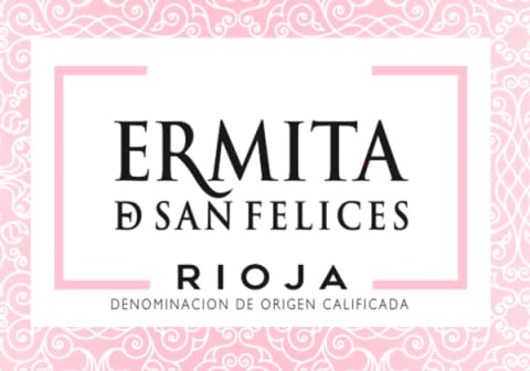 Bodegas Santalba Ermita de San Felices Rosado 2020 Front Label