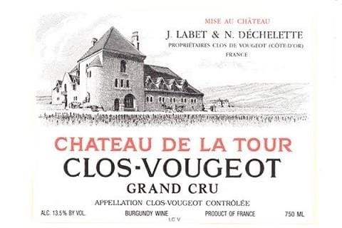 Chateau de la Tour Clos Vougeot Grand Cru (1.5 Liter Magnum) 2014 Front Label