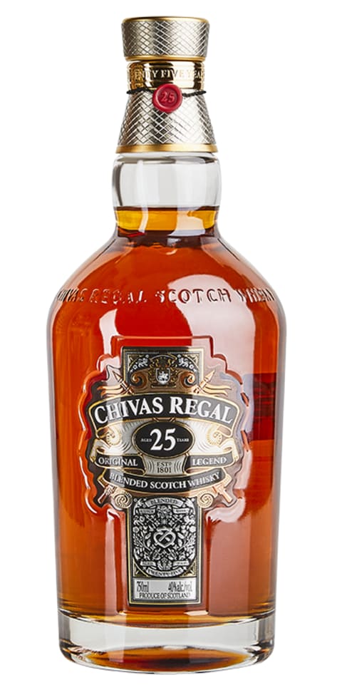 Blended Scotch Whisky Aged 25 Years Original Legend Chivas Regal