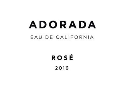 Adorada Rose 2016 Front Label