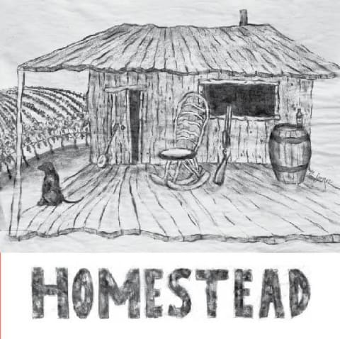 Big Basin Homestead Red Blend 2017 Front Label
