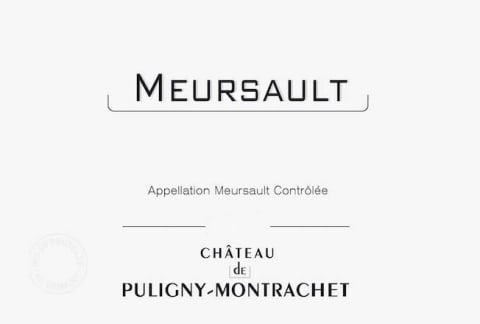 Chateau de Puligny-Montrachet Meursault 2015 Front Label