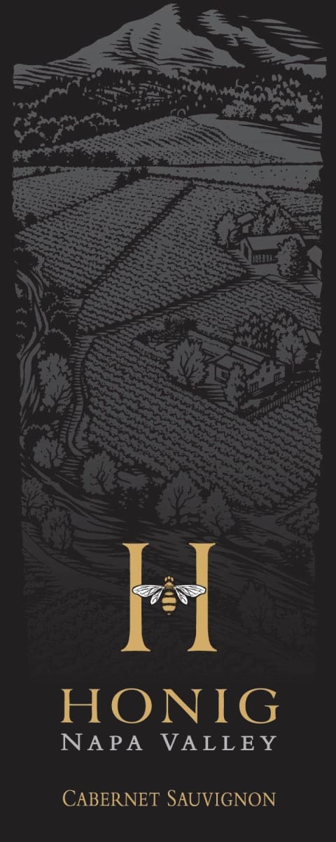 Honig Cabernet Sauvignon (375ML half-bottle) 2016 Front Label