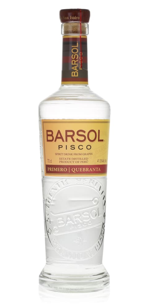 BarSol Primero Quebranta Pisco Front Bottle Shot
