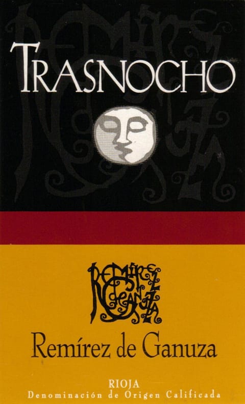 Bodegas Fernando Remirez de Ganuza Trasnocho Rioja 2014 Front Label