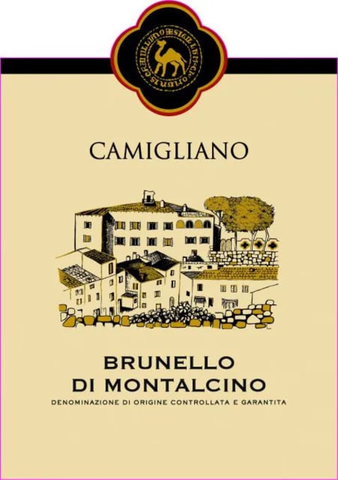 Camigliano Brunello di Montalcino 2017 Front Label
