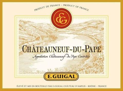 Guigal Chateauneuf-du-Pape (375ML half-bottle) 2014 Front Label