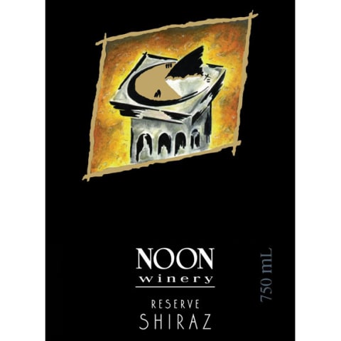 Noon Reserve Shiraz 2016 Front Label