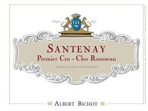 Albert Bichot Santenay Clos Rousseau Premier Cru 2017 Front Label