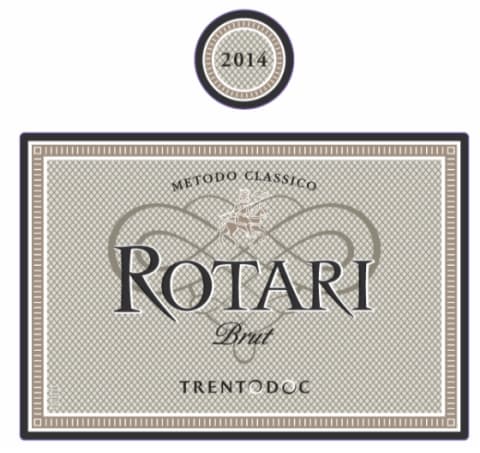 Rotari Brut 2014 Front Label