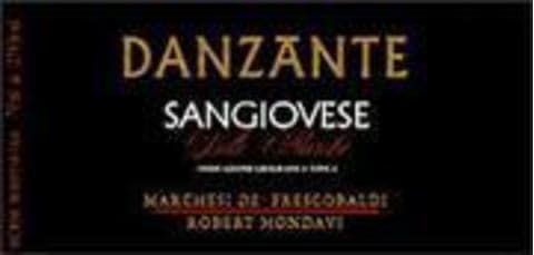 Danzante Sangiovese 1999 Front Label