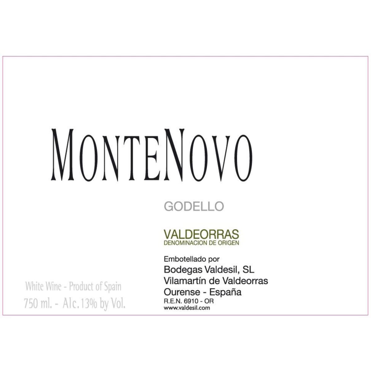 Val de Sil Montenovo Godello 2008 Front Label