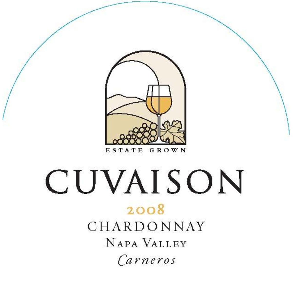 Cuvaison Chardonnay 2008 Front Label