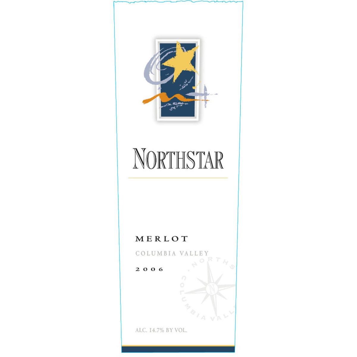 Northstar Columbia Valley Merlot 2006 Front Label