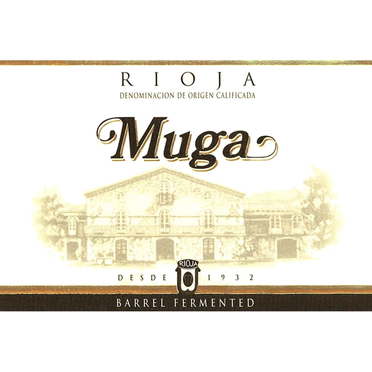 Bodegas Muga Blanco 2008 Front Label