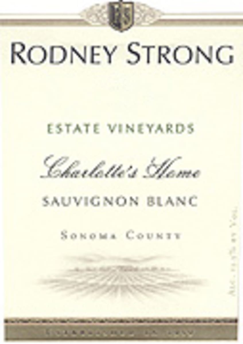 Rodney Strong Charlotte's Home Sauvignon Blanc 2009 Front Label