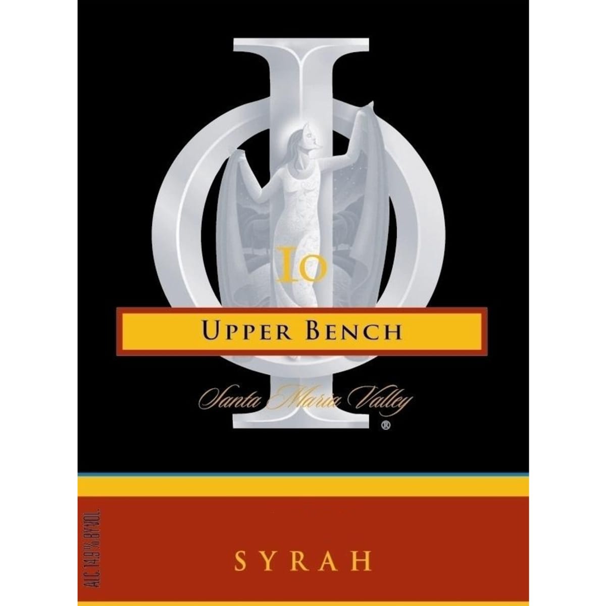 Io Upper Bench Syrah 2006 Front Label