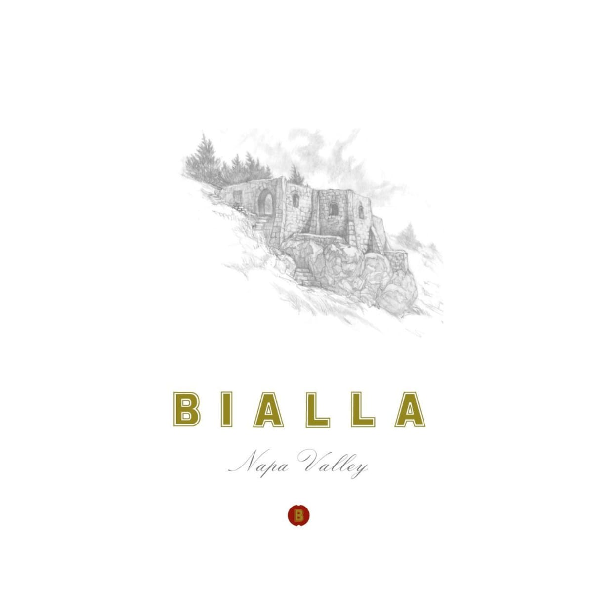 Bialla Vineyards Cabernet Sauvignon 2007 Front Label