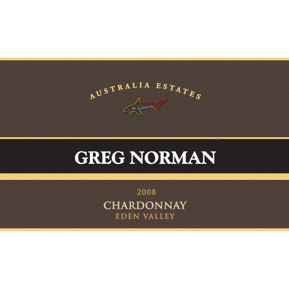 Greg Norman Estates Australia Estate Chardonnay 2008 Front Label