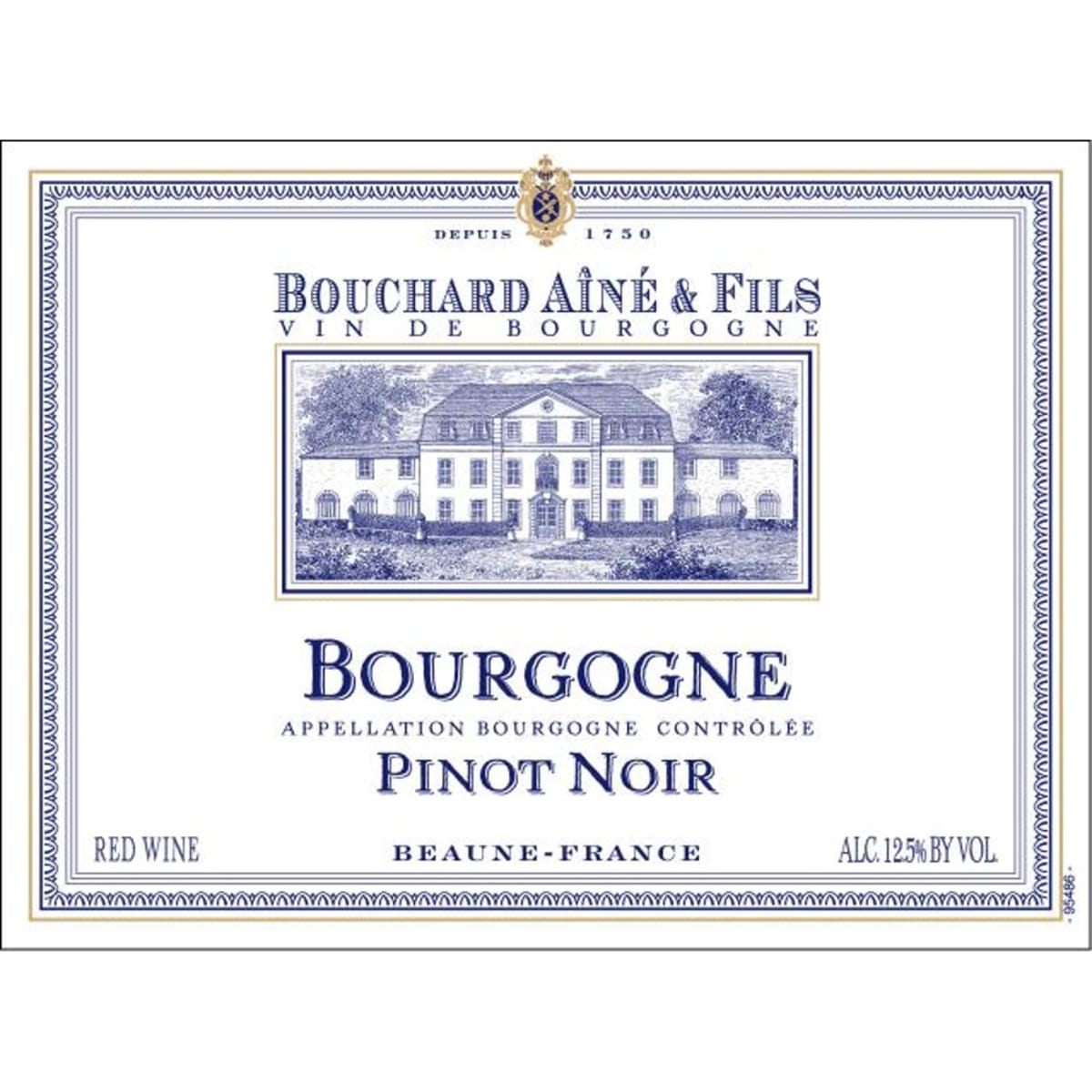 Bouchard Aine & Fils Bourgogne Pinot Noir 2009 Front Label