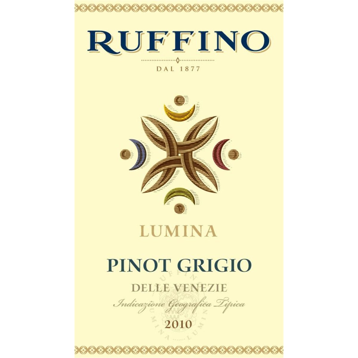 Ruffino Lumina Pinot Grigio 2010 Front Label