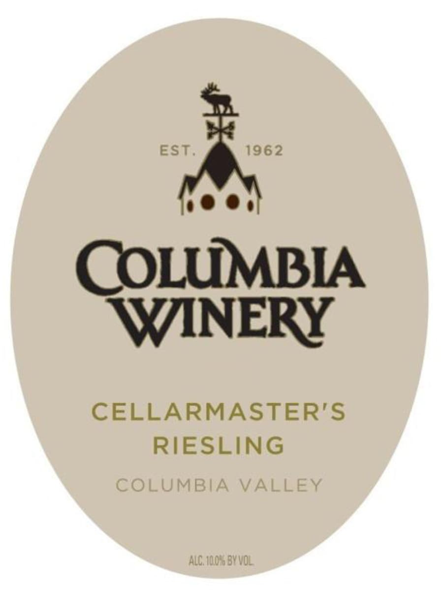 Columbia Winery Cellarmaster's Riesling 2009 Front Label