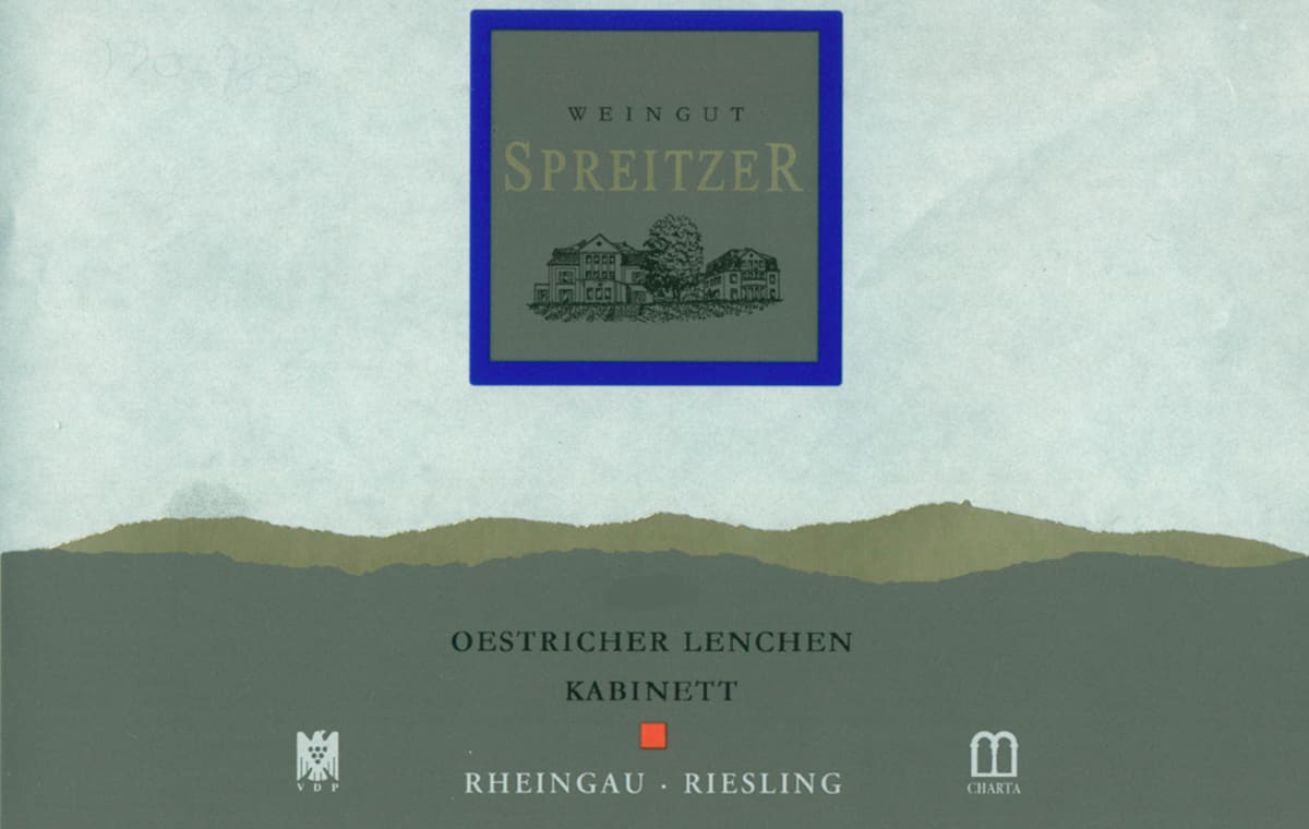 Weingut Spreitzer Oestricher Lenchen Riesling Kabinett 2009 Front Label