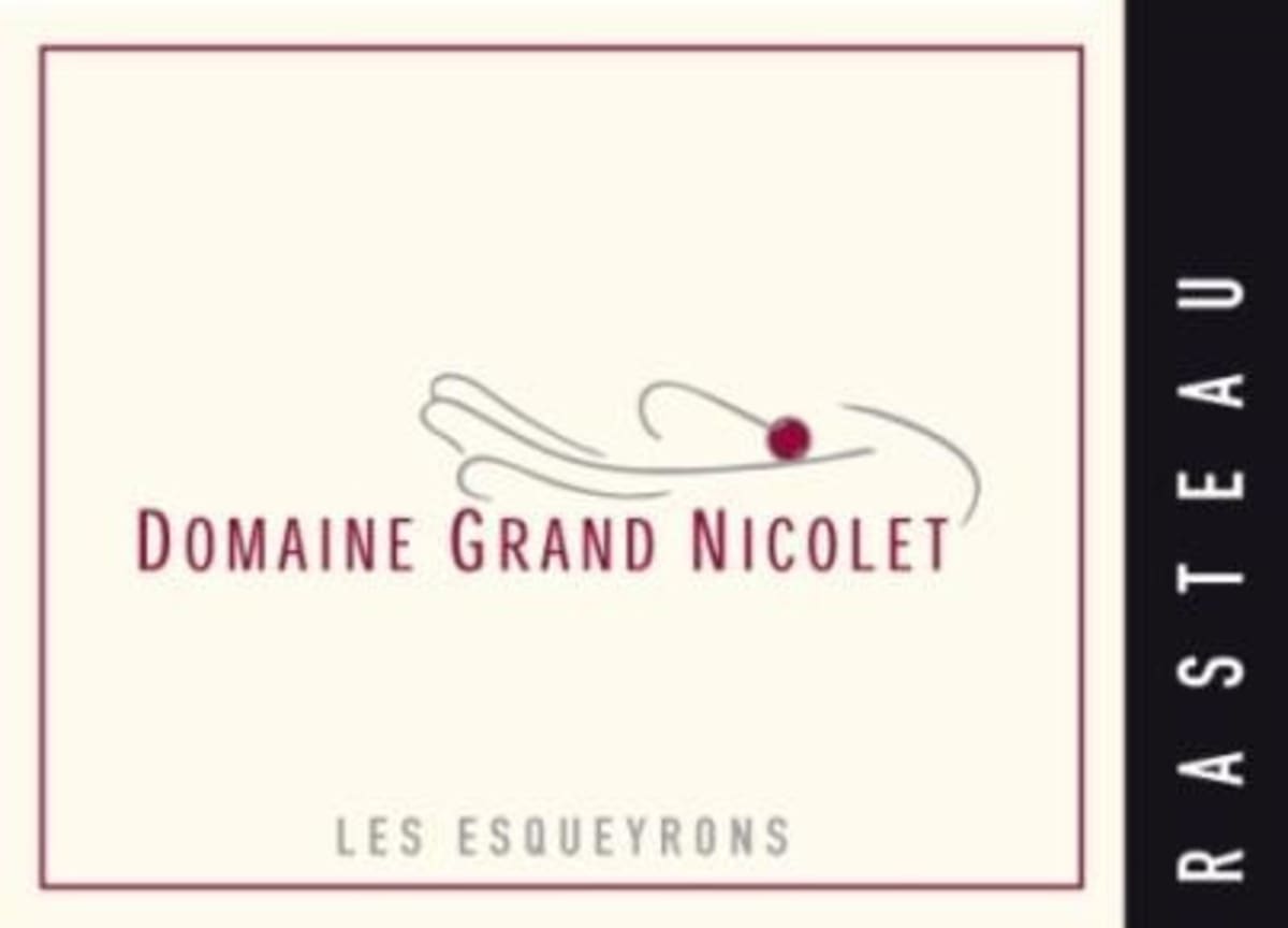 Domaine Grand Nicolet Rasteau Les Esqueyrons 2009 Front Label