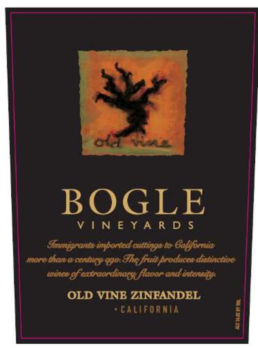 Bogle Old Vines Zinfandel 2009 Front Label