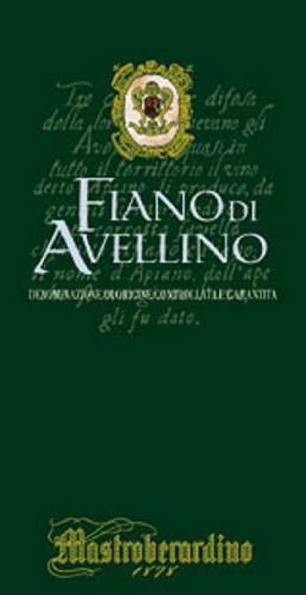 Mastroberardino Fiano di Avellino 2009 Front Label