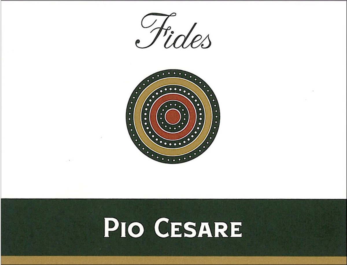 Pio Cesare Fides Barbera d'Alba 2008 Front Label