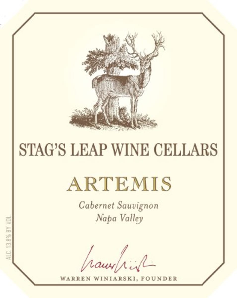 Stag's Leap Wine Cellars Artemis Cabernet Sauvignon (375ML half-bottle) 2008 Front Label