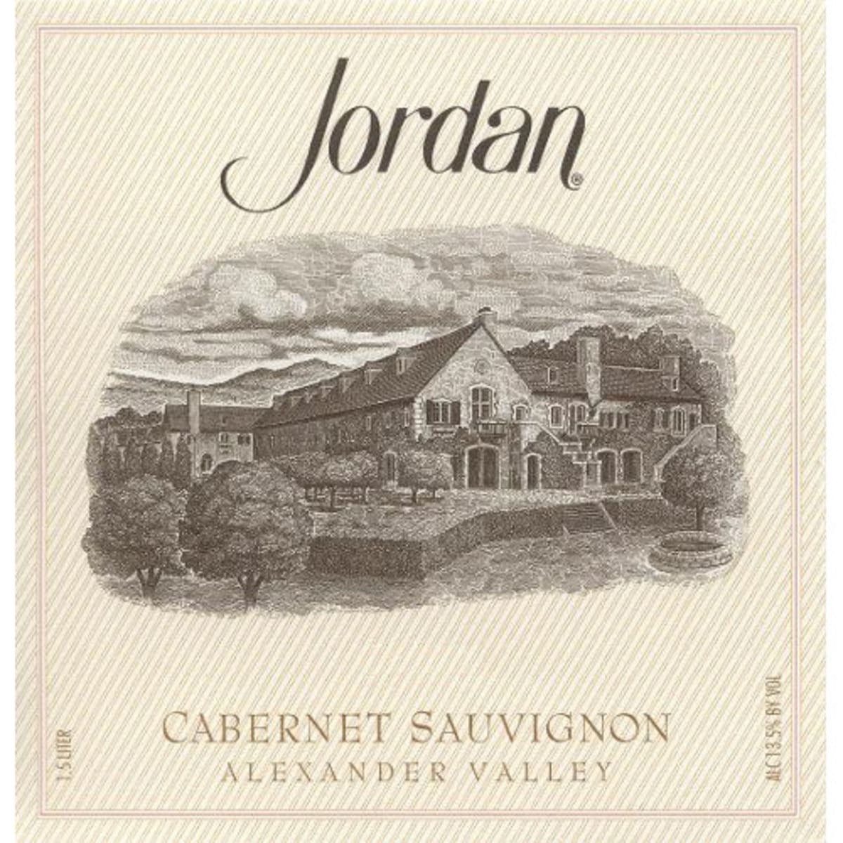 Jordan Cabernet Sauvignon 2007 Front Label