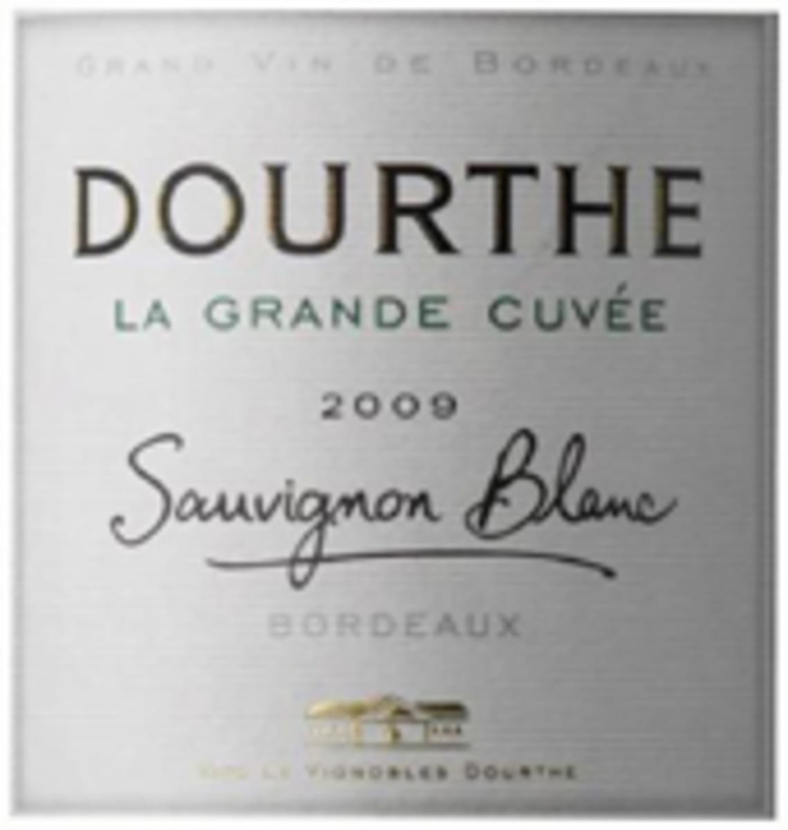 Dourthe La Grande Cuvee Sauvignon Blanc 2009 Front Label