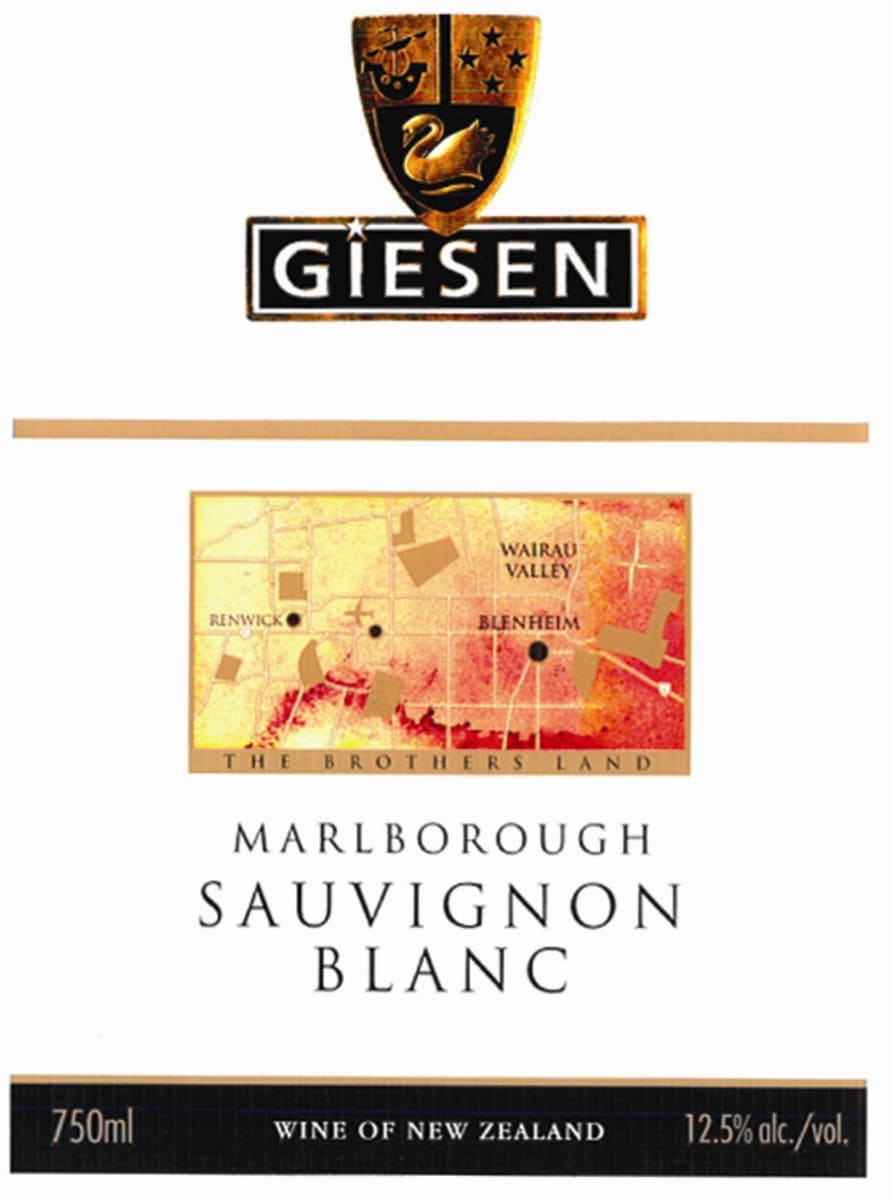 Giesen Sauvignon Blanc 2010 Front Label