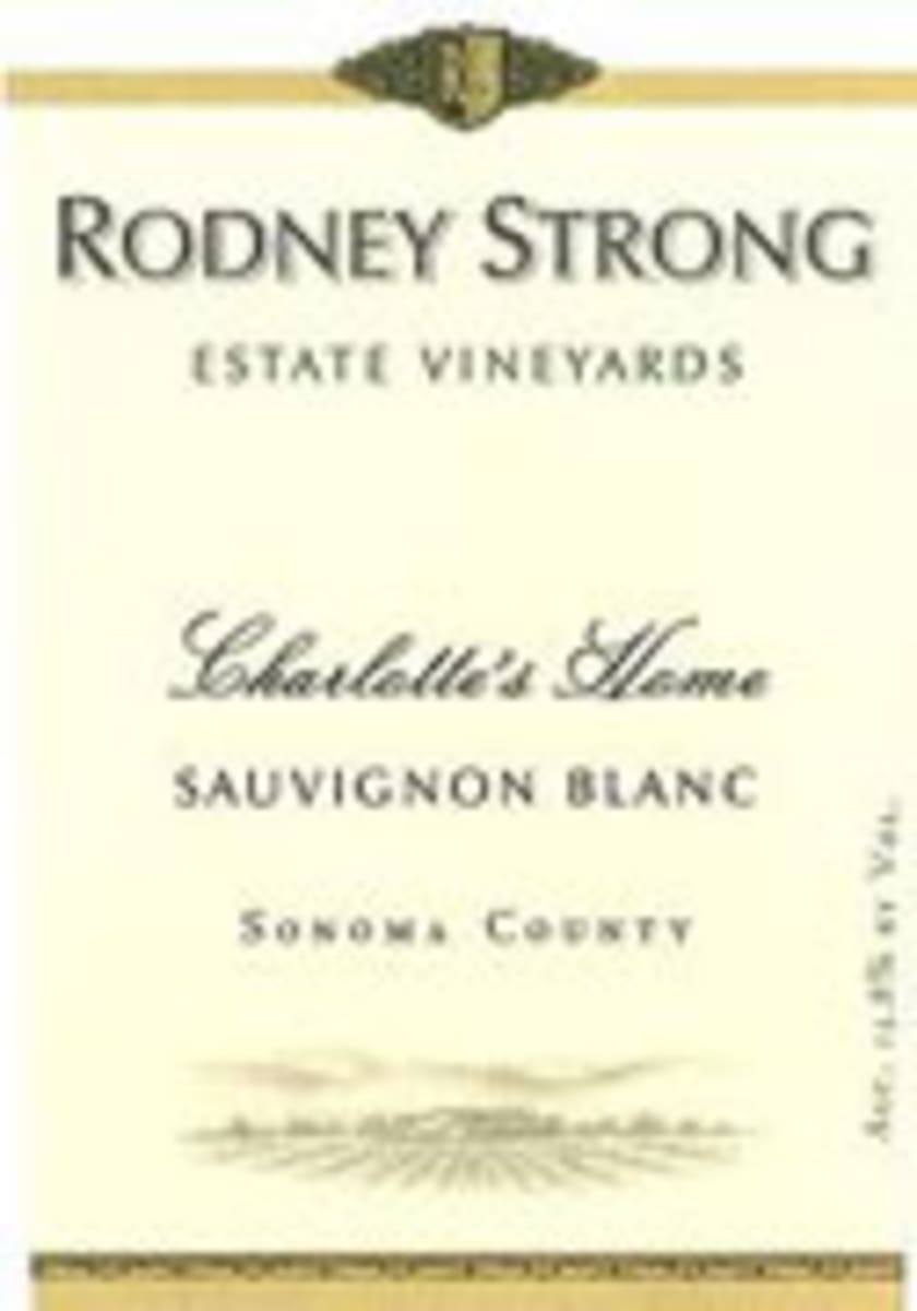 Rodney Strong Charlotte's Home Sauvignon Blanc 2010 Front Label