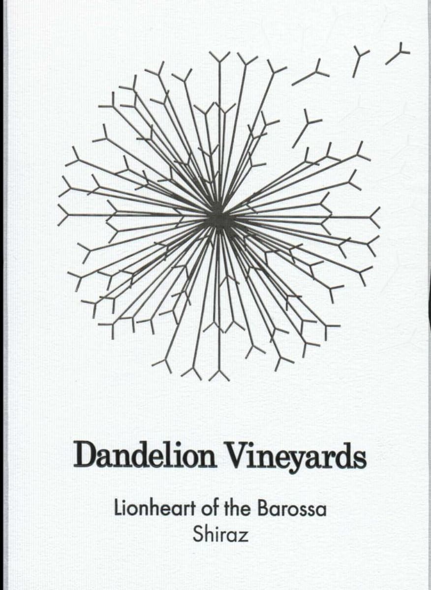 Dandelion Vineyards Lionheart of the Barossa Shiraz 2008 Front Label