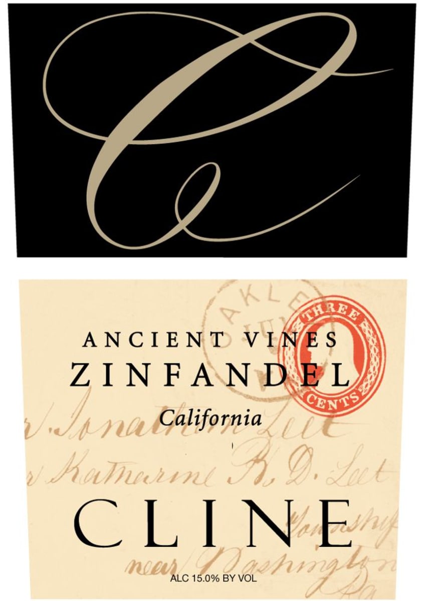 Cline Ancient Vines Zinfandel 2010 Front Label