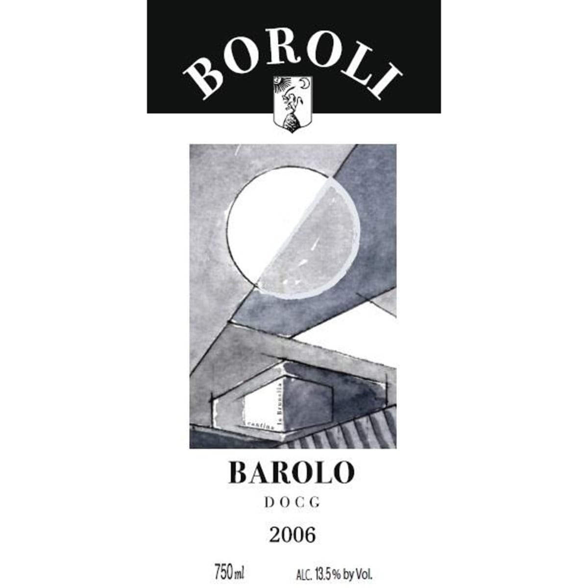 Boroli Barolo 2006 Front Label