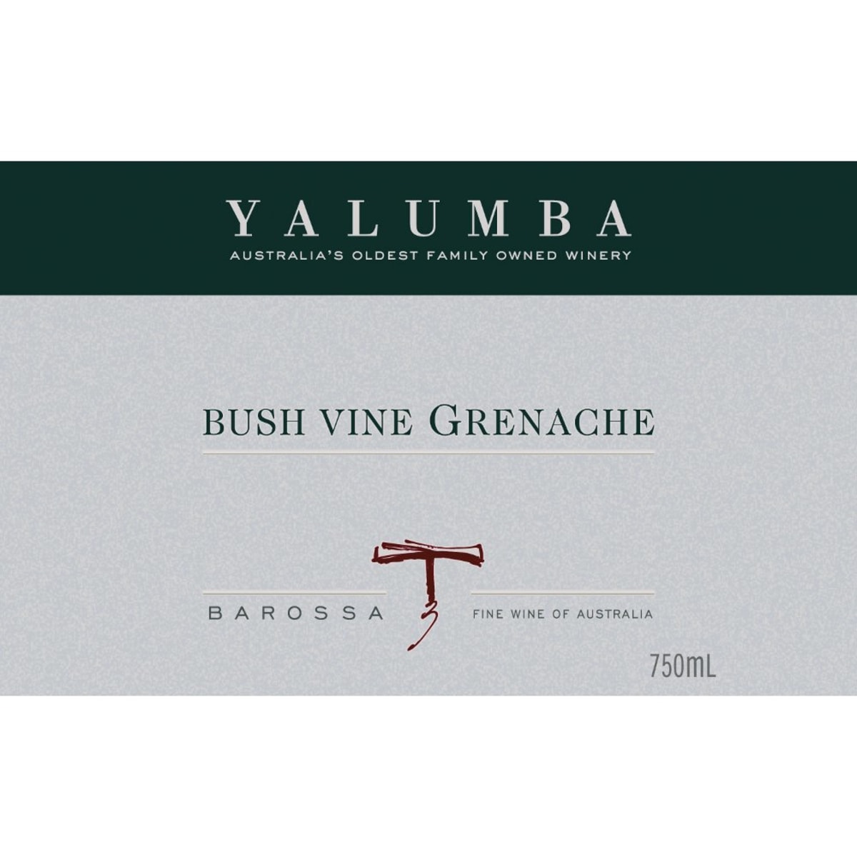 Yalumba Old Bush Vine Grenache 2010 Front Label