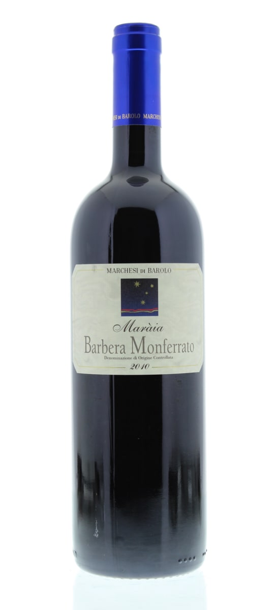 Marchesi di Barolo Maraia Barbera di Monferrato 2010 Front Bottle Shot