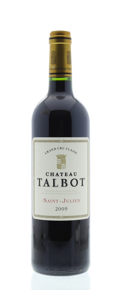 Chateau Talbot  2009 Front Bottle Shot