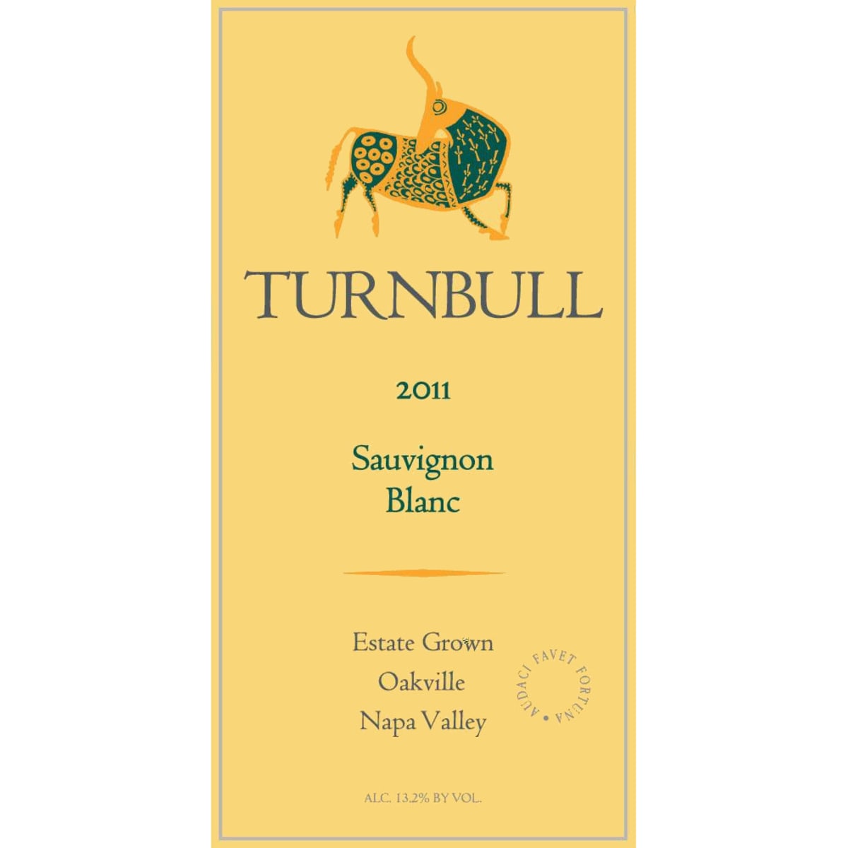 Turnbull Sauvignon Blanc 2011 Front Label